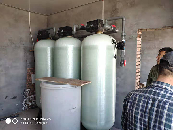 內(nèi)蒙古阿榮旗處理硝酸鹽設(shè)備施工現(xiàn)場